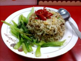 臭豆蛋炒饭