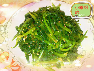 【平淡的幸福】凉拌芹菜叶的做法