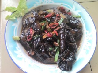 小葱烧茄子的做法