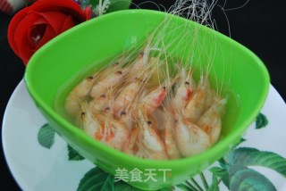 盐水海白虾的做法