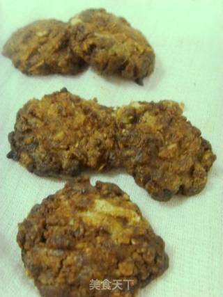 红糖燕麦小饼干的做法