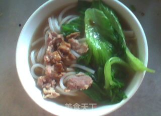 超赞、卤肉汤濑粉的做法