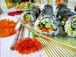 五色寿司的做法