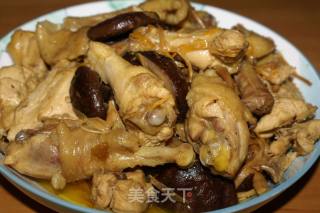 香菇金针鸡的做法