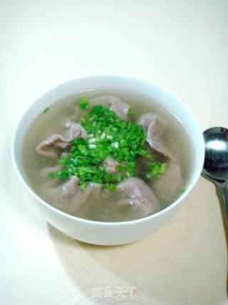 家庭版制作“鸡汤肉燕”的做法