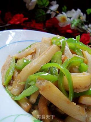 辣椒炒茄丝的做法