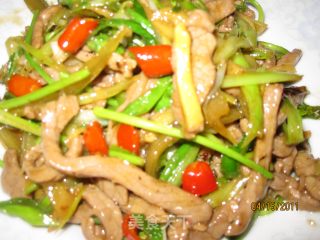 野山椒爆炒牛肉的做法