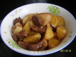 原香土豆块烧肉——十分详细版的做法