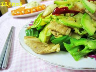 青瓜肉片的做法