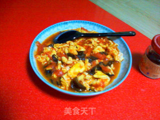 西红柿 鸡蛋 木耳的做法