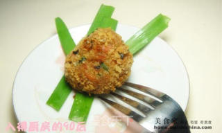 [平凡的美味]豆腐火腿球的做法