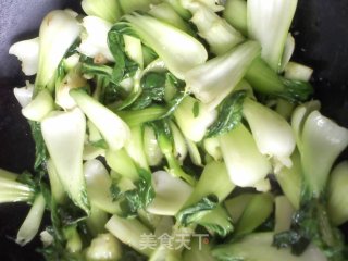 蒜炒青菜的做法