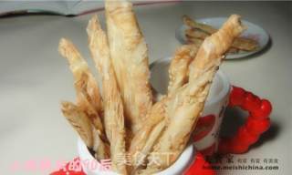 一分钟——懒人奶香酥条的做法