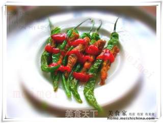 家常菜肴@@酿虎皮尖椒