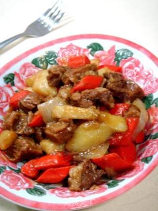家常菜“咖喱土豆牛肉”