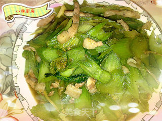 【平淡的幸福】肉丝炒芹菜的做法