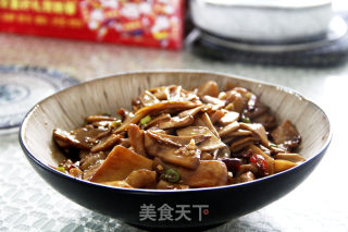 滑炒杏鲍菇的做法