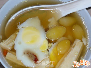 腐竹白果勺蛋糖水