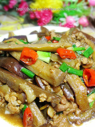 啤酒肉末茄子的做法