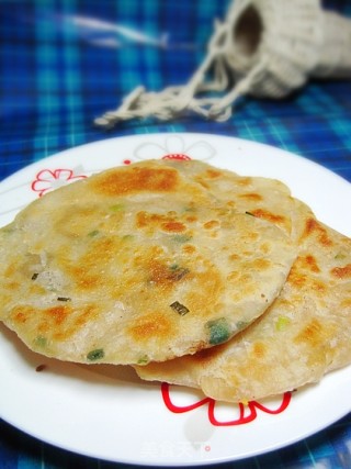 第一次学做葱油饼的做法