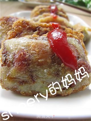 油煎粽子的做法