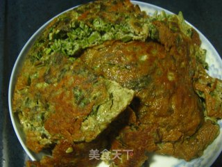 香椿芽鸡蛋饼的做法