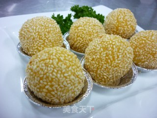 小麻团的做法