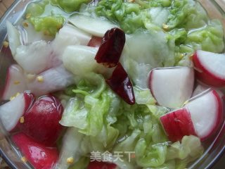 酸辣泡菜的做法
