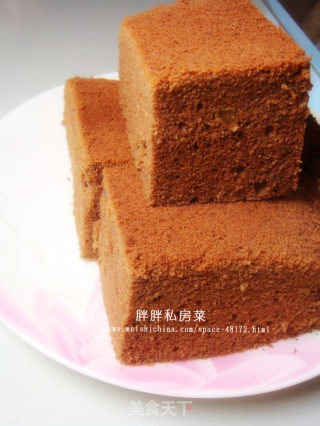 电饭锅版巧克力蛋糕的做法