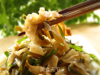 炒饺子皮