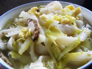 包菜扯面的做法