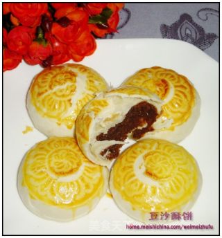 豆沙酥饼的做法
