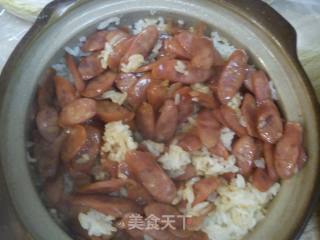 春天里之幸福晚餐——腊味煲仔饭的做法