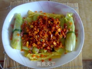 【花样包菜】什锦粉丝包菜卷的做法