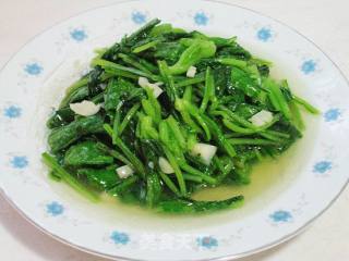 蒜米小青菜的做法
