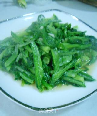 清炒油麦菜的做法