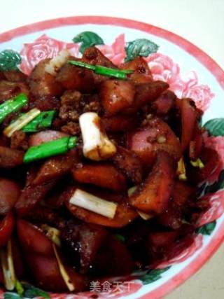 家常菜“干烧小萝卜”的做法