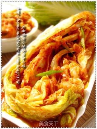 韩国泡菜自己做—白菜泡菜的做法