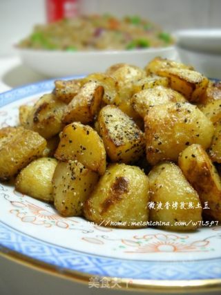 微波香烤孜然土豆的做法
