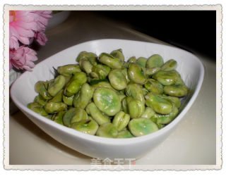 清炒蚕豆的做法