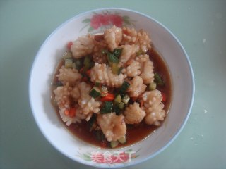 蒜香魷魚卷的做法