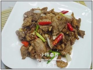 小炒肉片的做法
