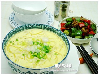 银鱼鸡蛋羹的做法