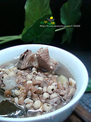 冬瓜竹豆薏米排骨汤的做法