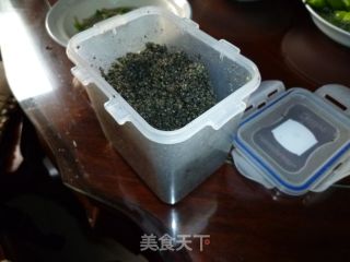黑芝麻核桃粉的做法