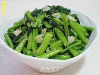 蒜香空心菜的做法