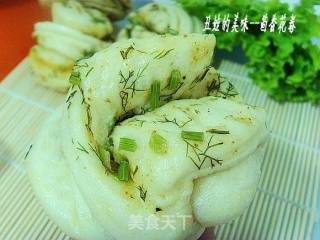 纯碱茴香花卷的做法