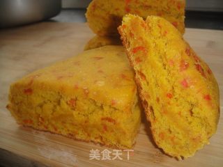 玉米发糕的做法