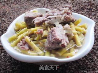 排骨炖小笋的做法
