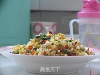 宝贝的炒饭的做法